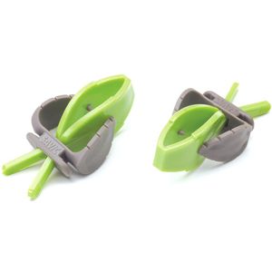 JR Farm Kolbenhirse rot - Hirsehalter Pincer aus Plastik (OHNE Kolbenhirse)