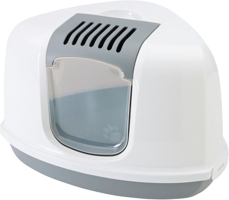 Savic Kattentoilet Nestor Corner - Kattenbak - Wit Grijs