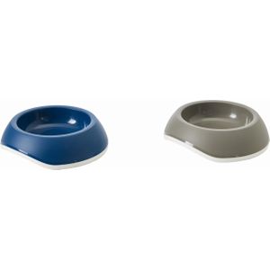 Delice kattenvoerbak plastic grijs 0,2L