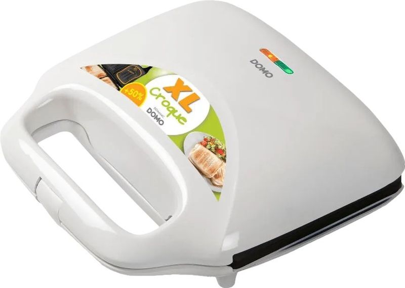 DOMO DO9056C Tosti-apparaat / Croquemachine XL - 2 tosti's - Voor grote boterhammen