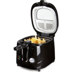 DOMO DO461FR Friteuse – Frituurpan – 2,5L – 1800W – Zwart