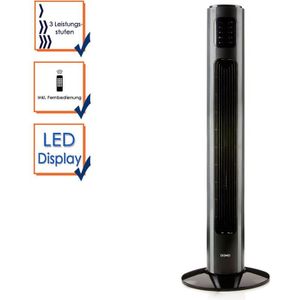 DOMO Dom8124 Torenventilator, 3 modi + 3 snelheden, 96 cm digitale hoogte