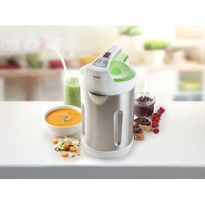 DOMO DO705BL Soepmaker – 2L – 6 programma’s – Blender – RVS – Wit/Groen