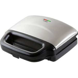 DOMO DO9195C Big Croque XL - Tosti Apparaat - Croque Monsieur toestel - RVS - Zwart