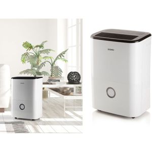 DOMO DO343DH Luchtontvochtiger - 20L/Dag - LED display - Ruimtes tot 75m² - Wit