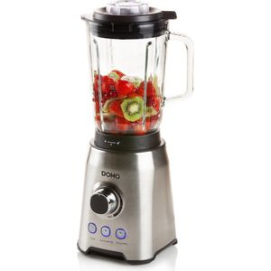 DOMO DO710BL Blender – 1,5L - 1000 W – Glazen Kan – Smoothie Maker