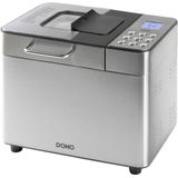 DOMO B3971 Broodbakmachine – 18 Programma’s – 500-1000g – Noten/Rozijnen Dispenser – Glutenvrij Programma – RVS