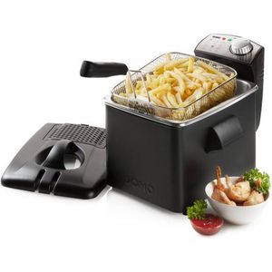 DOMO DO1014FR Friteuse - 4,5L - Frituurpan - 3200 W - Zwart