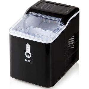DOMO DO9220IB IJsblokjesmachine - Cyclus van 8 min. - 1.5 L - Receptenboekje - Zwart