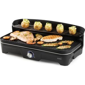 DOMO DO9260G Barbecue tafelgrill met windscherm - 2200W