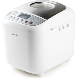 DOMO B3976 Broodbakmachine – 17 Programma’s – 500-1000g – Glutenvrij Programma – Wit