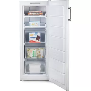 PRIMO PR117DV Mini Congelatore Verticale 33L - Libera Installazione, Classe E, Porta Reversibile, Nero, Ideale Per Studenti, Campeggio, Ufficio