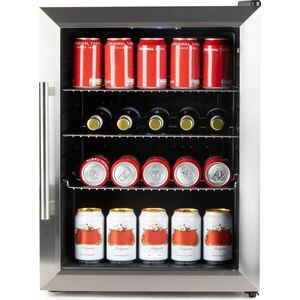 DOMO DO91609BK Barkoelkast - D - 60 L - glazen deur