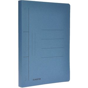 Class'ex hechtmap, ft 25 x 32 cm (voor ft A4), blauw