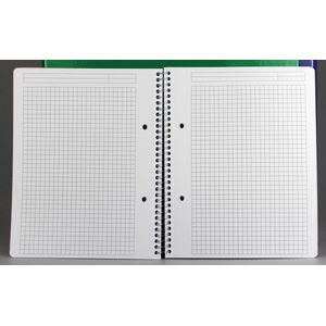 Schrijfblok - Geassorteerde Kleuren - 80 g/m² - 160 Bladzijden - A4