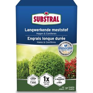 Substral Osmocote Langwerkende Meststof voor Hagen en Coniferen 750 g