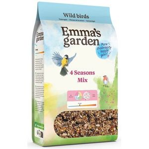 Emma's Garden 4 Seizoenen Mix - Vogelvoer - 4 kg