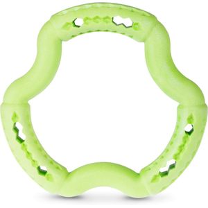 Dierenbenodigdheden Vadigran Speelgoed Hond Tpr Ring Green Apple 21Cm