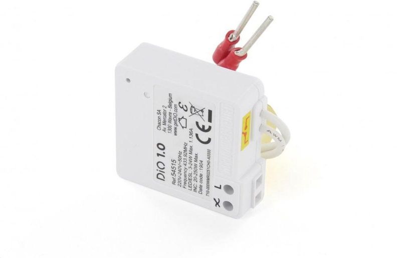 DiO Mini Inbouw Schakelaar - 200W of 24W LED - Compact