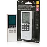 DiO - Draadloze Afstandsbediening - Digitaal Programmeerbaar - Zwart