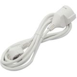 Chacon - Verlengsnoer - Wit - 3 Meter - Geaard
