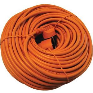 Chacon - Verlengsnoer - Oranje - 20 Meter - Geaard - 3500 Watt