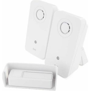 DiO - Draadloze Deurbel Set - 200m - Inclusief 2 Ontvangers