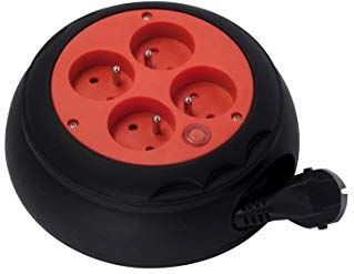 Chacon - Kabelhaspel - 4X16A - 4m - Verlengsnoer - Europees