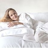 Libeco - Classics Victoria - Bovenlaken - Wit - Linnen - 270 x 320 cm