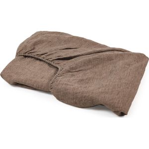 Libeco - Nottinghill - Hoeslaken - Lichtbruin - 200 x 200 cm