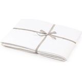 Lakens - Wit - Katoen - 2 Stuks