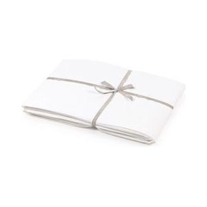 Libeco - California - Bovenlaken - Wit - 270 x 320 cm - Lits-jumeaux