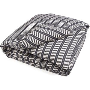 Dekbedovertrek Libeco The Tack Stripe Linnen-260 x 240 cm