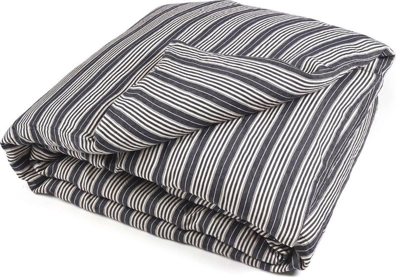 Libeco - The Tack Stripe - Dekbedovertrek - Linnen - 260 x 240 cm