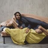 Libeco - Madison - Dekbedovertrek - Cinnamon - 100% Linnen - 240 x 220 cm