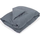 Libeco - Madison - Dekbedovertrek - Navy - 100% Linnen - 140 x 220 cm