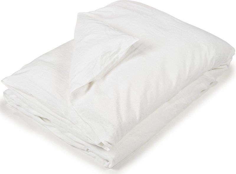 Libeco - Madison - Dekbedovertrek - Wit - 200 x 200 cm