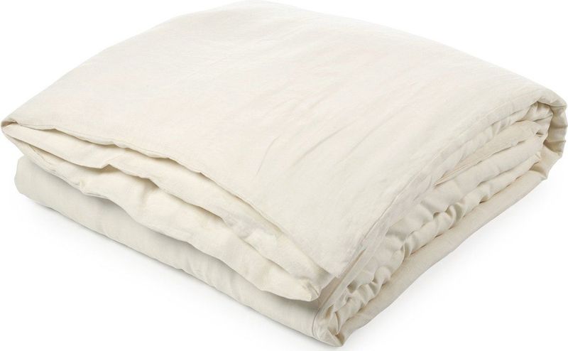 Dekbedovertrek - Wit - Katoen - Effen