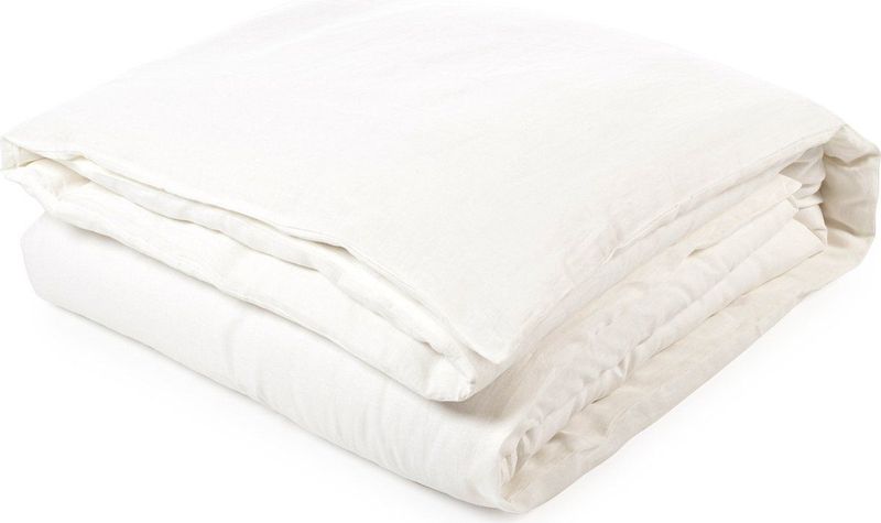 Libeco - Madison - Dekbedovertrek - Oyster - 100% Linnen - 140 x 220 cm