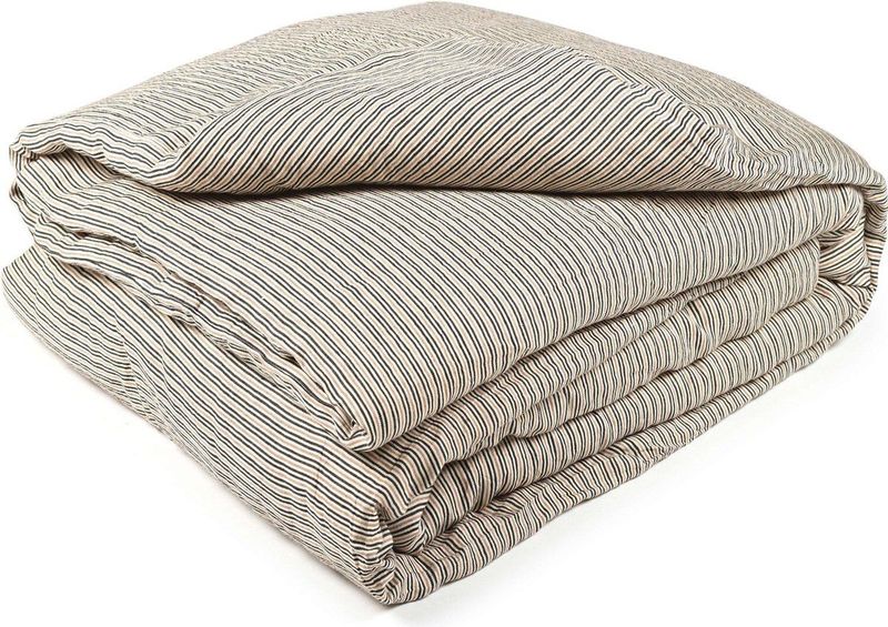 Libeco - San Gabriel Stripe - Dekbedovertrek - Multicolor - 100% Linnen