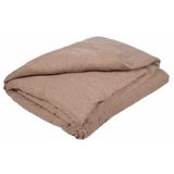 Libeco - Swimmers Stripe - Dekbedovertrek - Roze - 100% Linnen - 240 x 220 cm