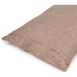 Libeco - Swimmers Stripe - Kussensloop - Roze - Linnen