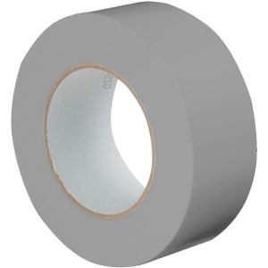 Isolatietape - Grijs - PVC - 10 Stuks - 19 mm x 10 m