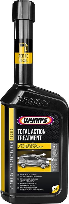 Wynns - Diesel Total Action Treatment - 500ml - Reiniging voor Dieselmotoren