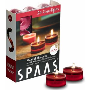 Spaas - 24 Clearlights - Theelichtjes - Magical Thoughts