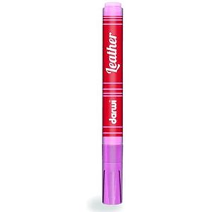 DARWI (een merk Clairefontaine) DA0420013475C – Darwi Leather Marker, punt 2 mm, 6 ml, roze