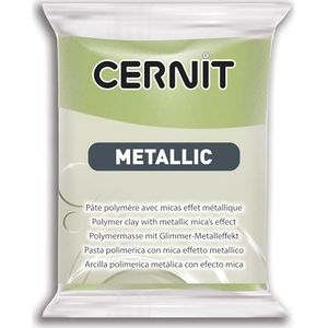 Cernit Polymeer klei 56gr metallic - 051 green gold