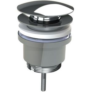 Afvoerplug - Mat Chroom - Messing