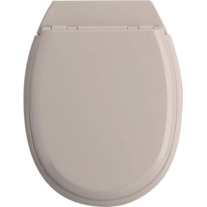 Allibert Toiletzitting Atlas 37x5,1x48,1 Licht Taupe