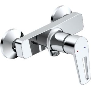Allibert - Eengreepsmengkraan - Douche - Zwart - Kunststof